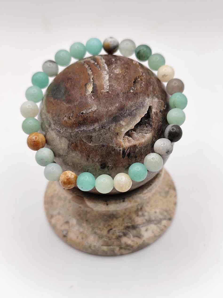 Pulsera de Amazonita
