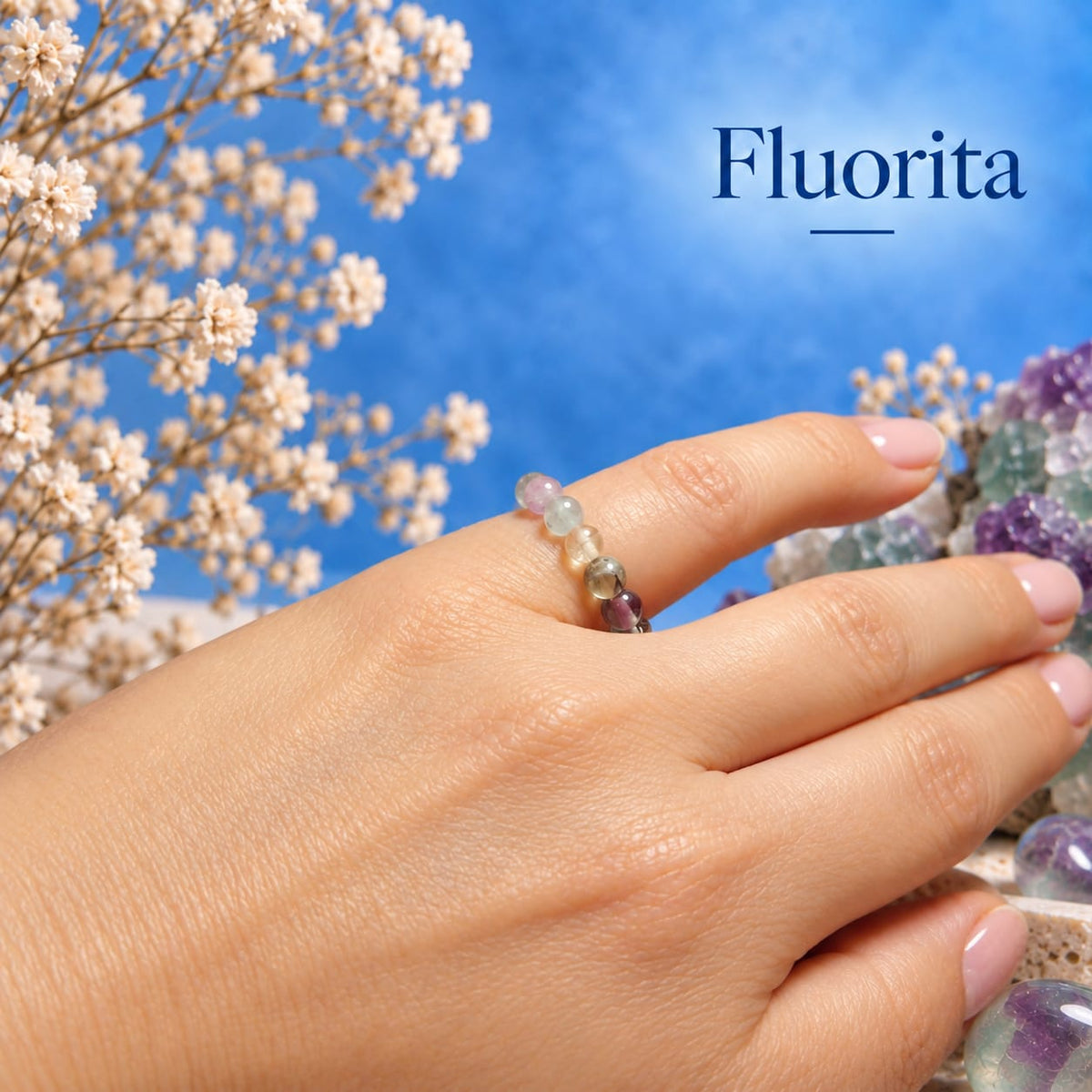 Anillo de Fluorita