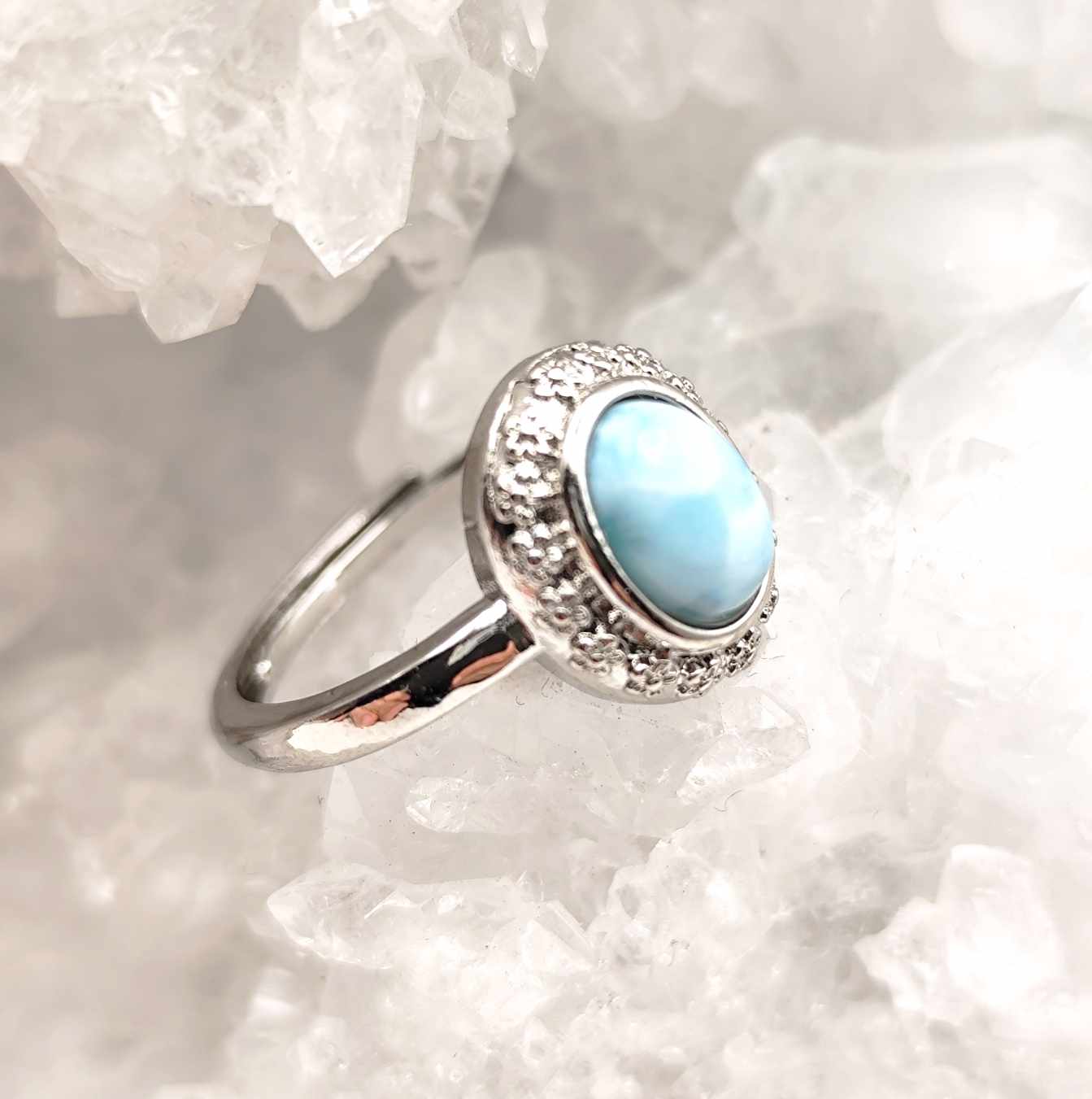 Anillo de Larimar Acr