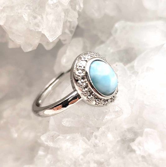 Anillo de Larimar Acr