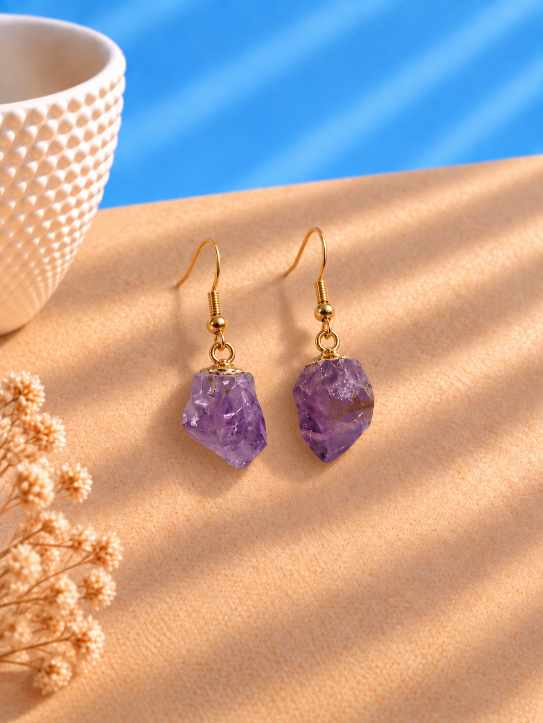 Pendientes de Amatista