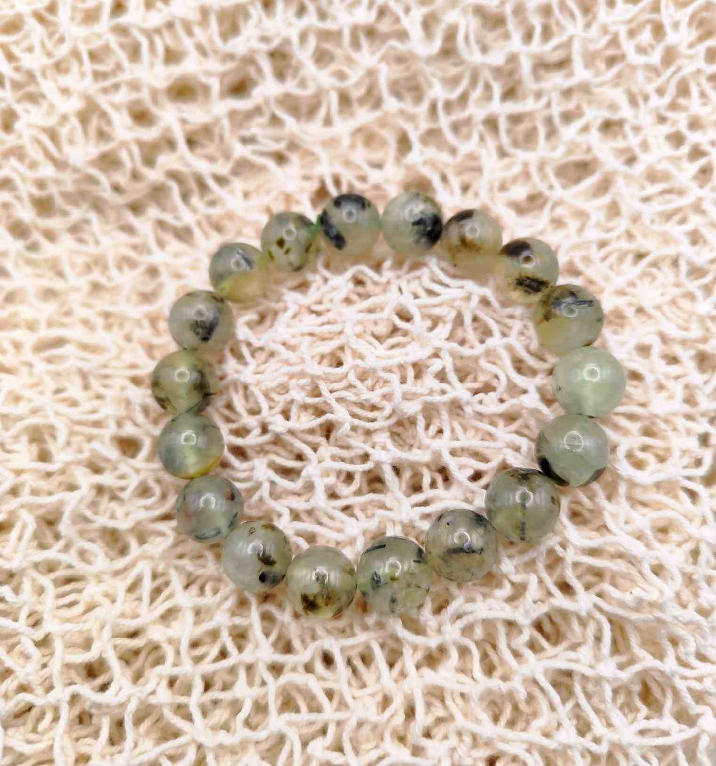 Pulsera de Prehnita