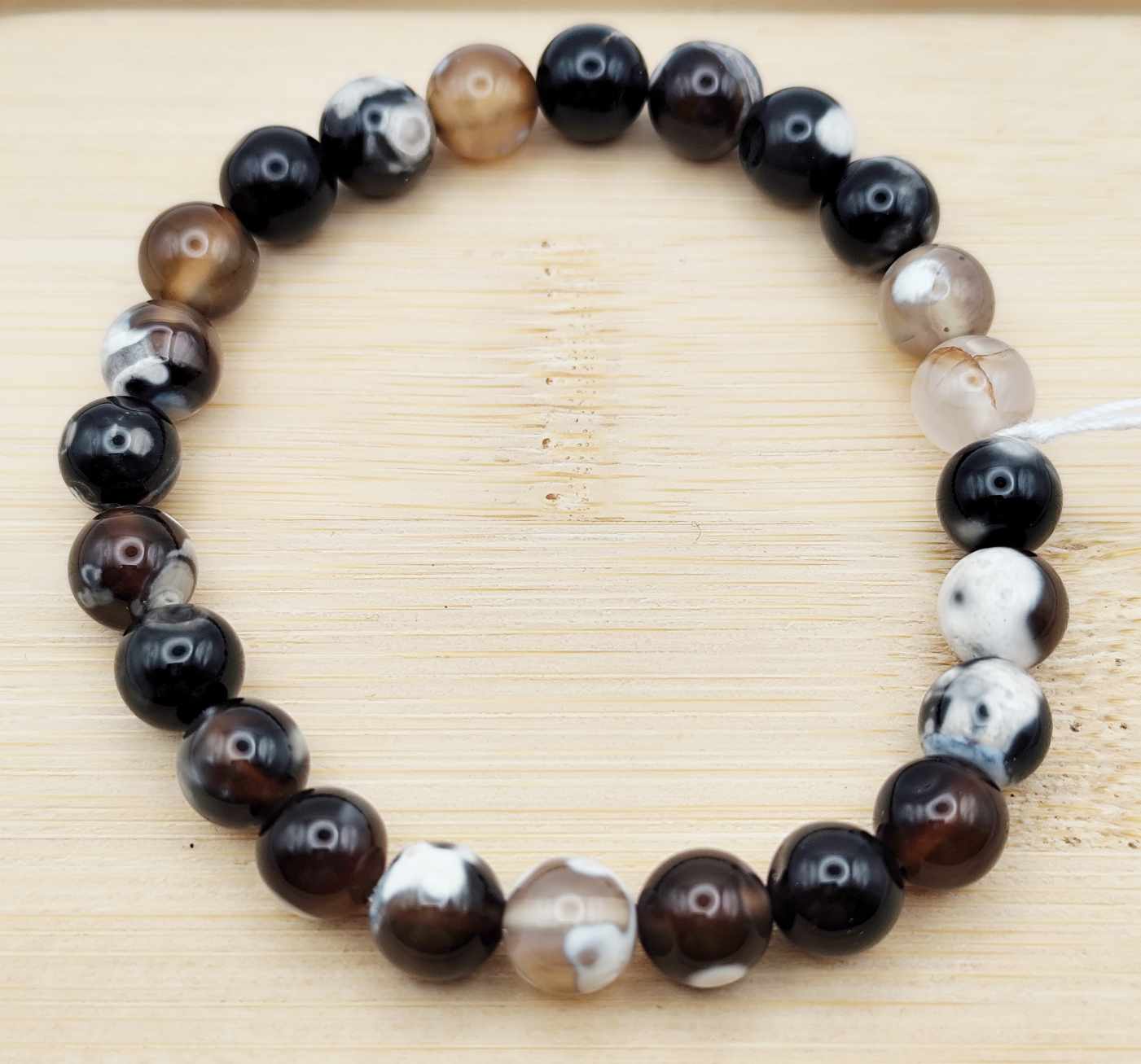 Pulsera de Ágata Orca