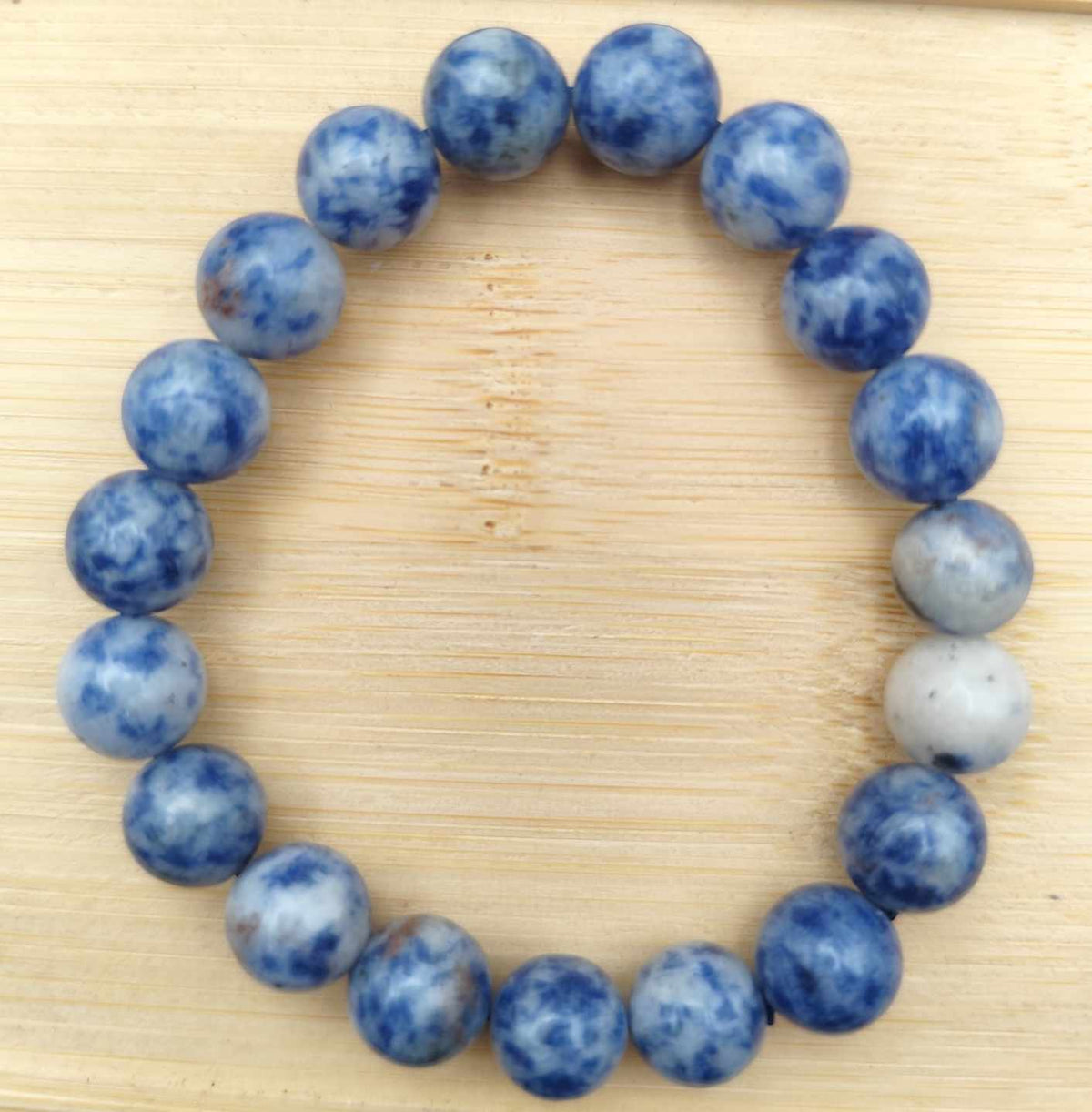 Blue Spotted Jasper Bracelet