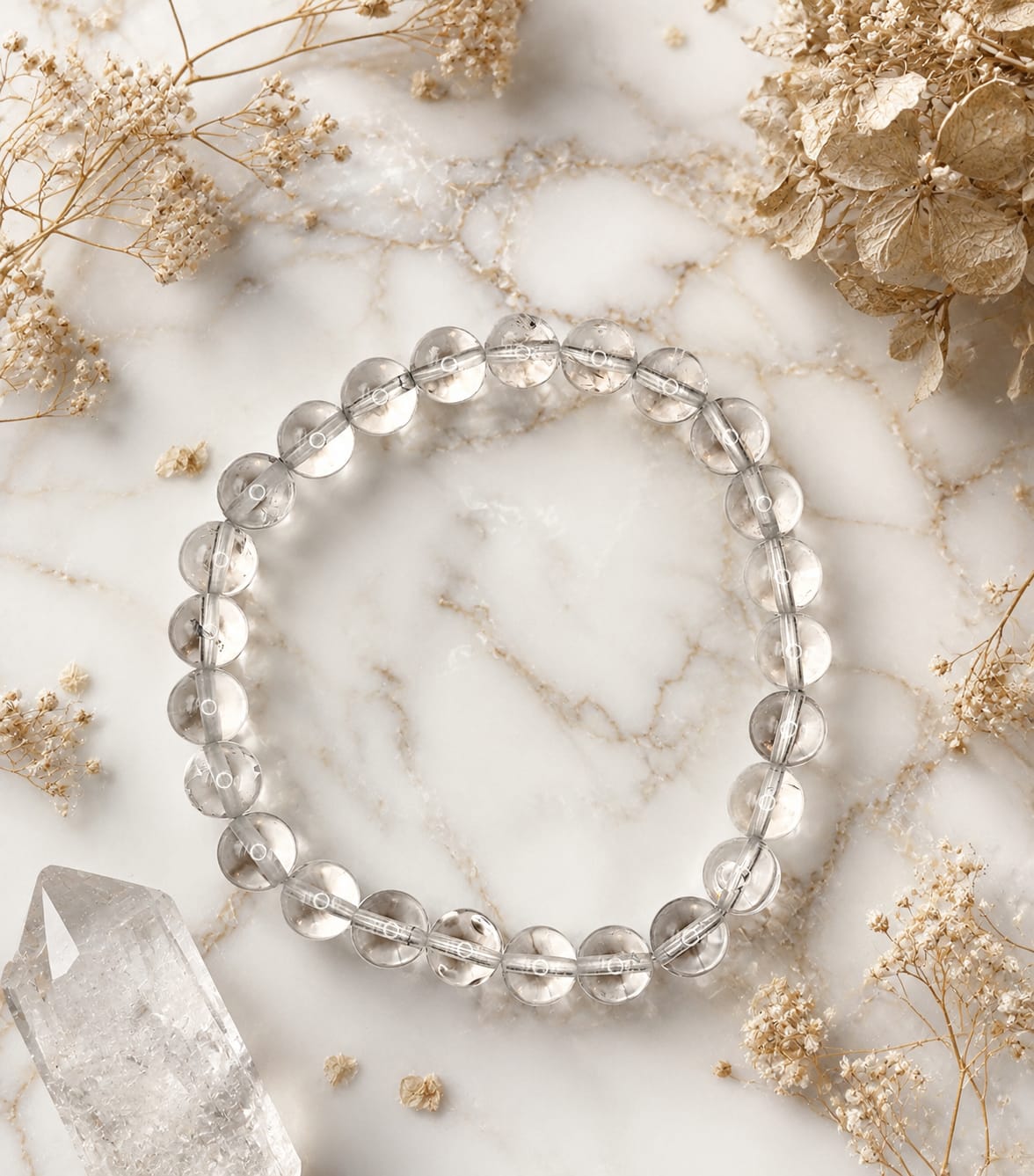 Pulsera de Cuarzo Cristal