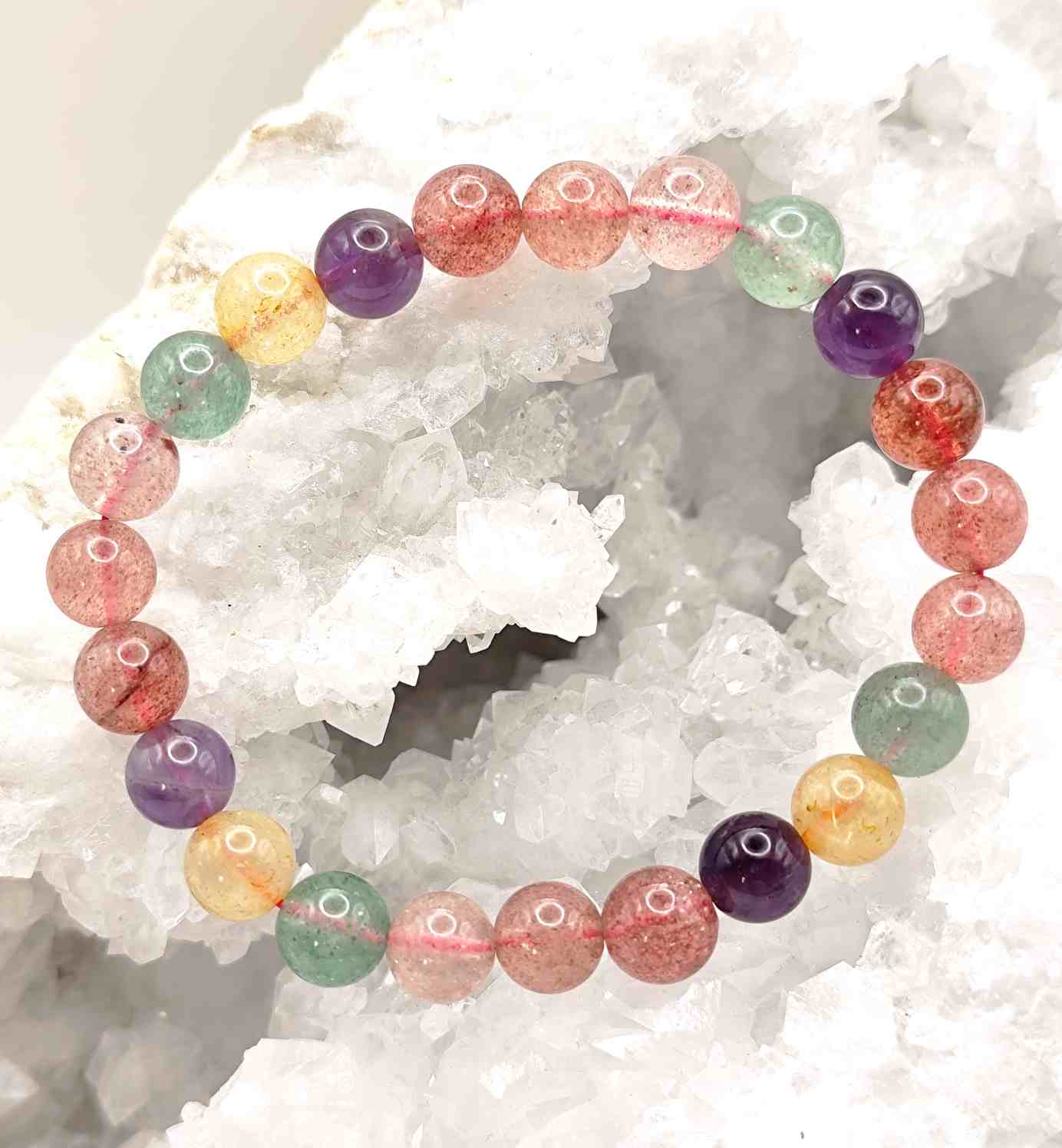 Pulsera de Cuarzos Mixtos