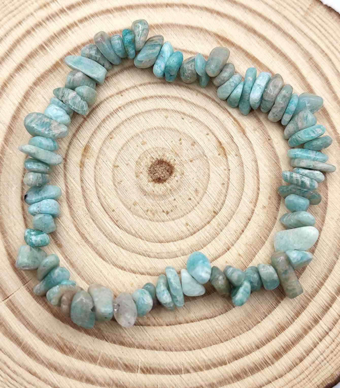 Pulsera de Amazonita Chip