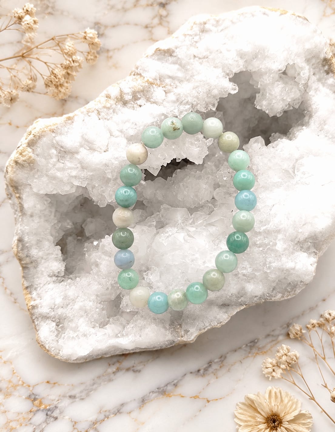 Pulsera de Amazonita Natural