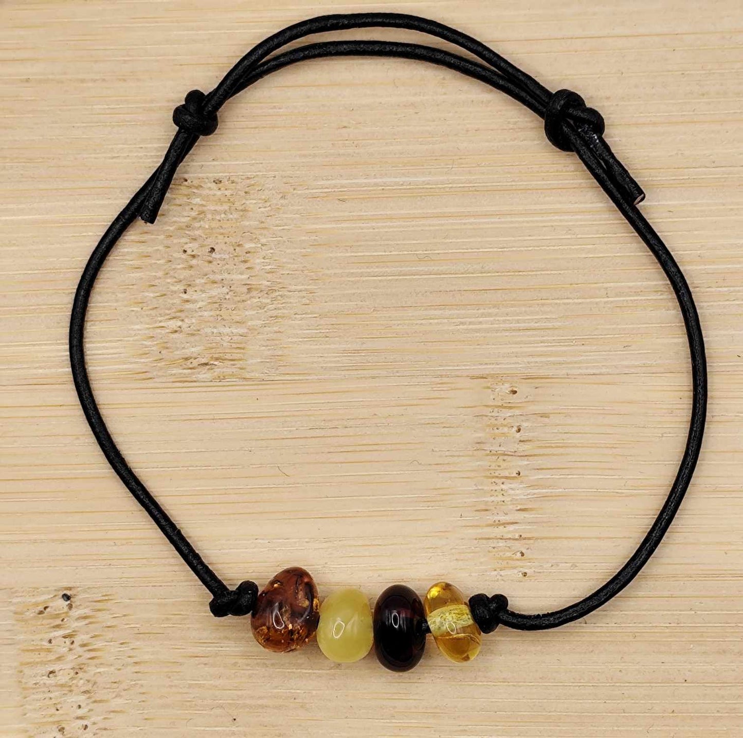 Pulsera de Ambar Ajustable