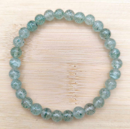 Green Raspberry Quartz Bracelet