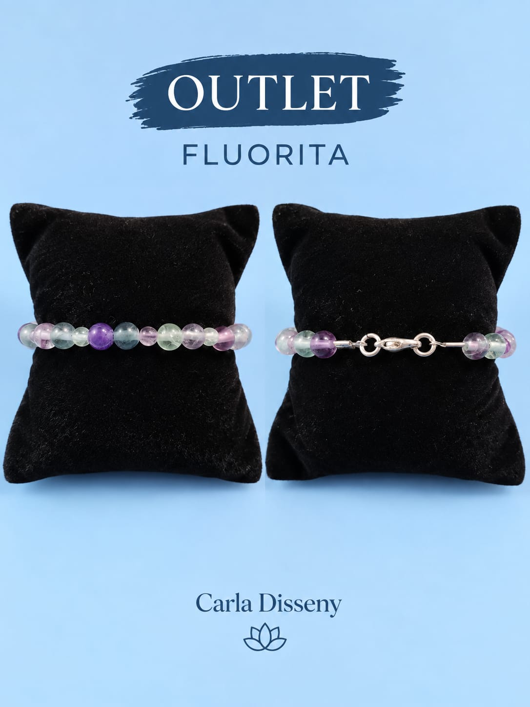 Pulsera de Fluorita