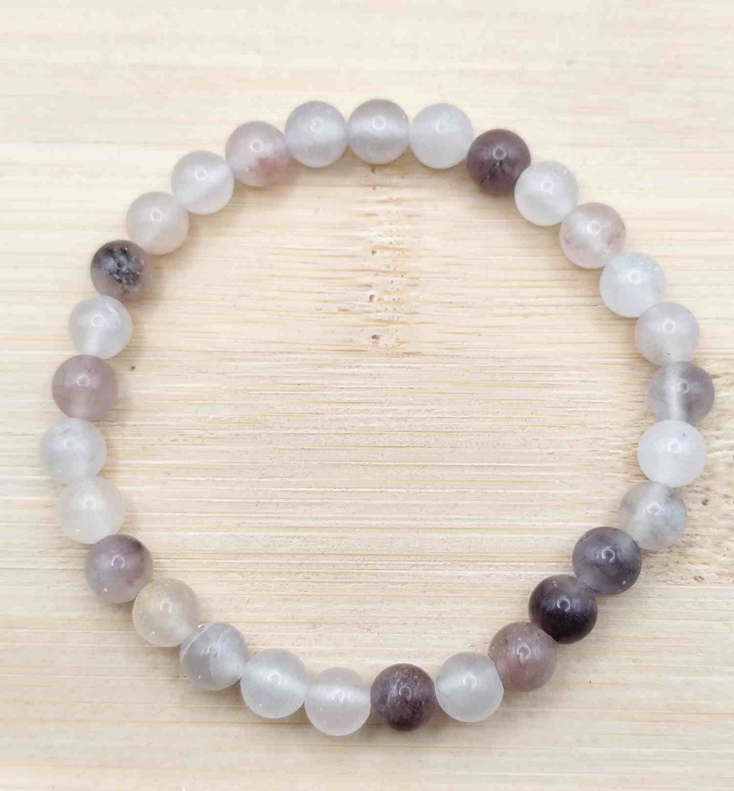 Pulsera de Jade Violeta