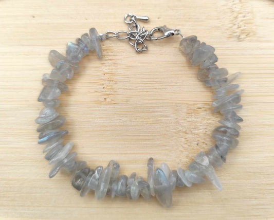 Pulsera de Labradorita Chip