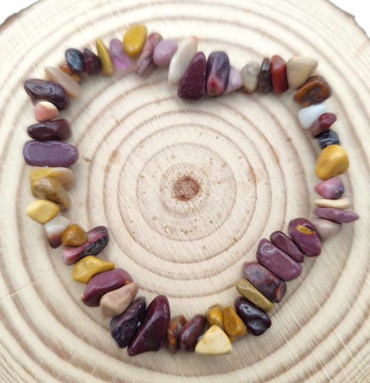 Mookaite Chip Bracelet