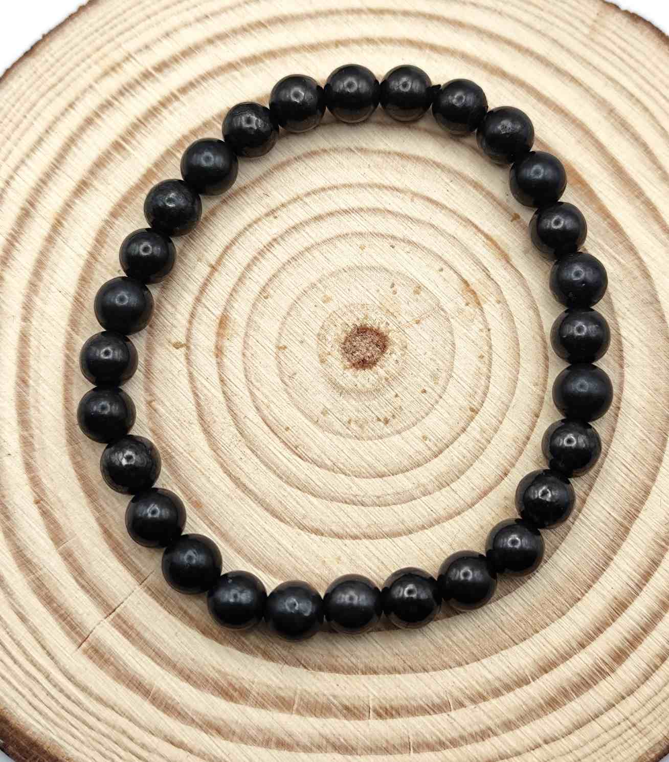 Pulsera de Shungita Negra