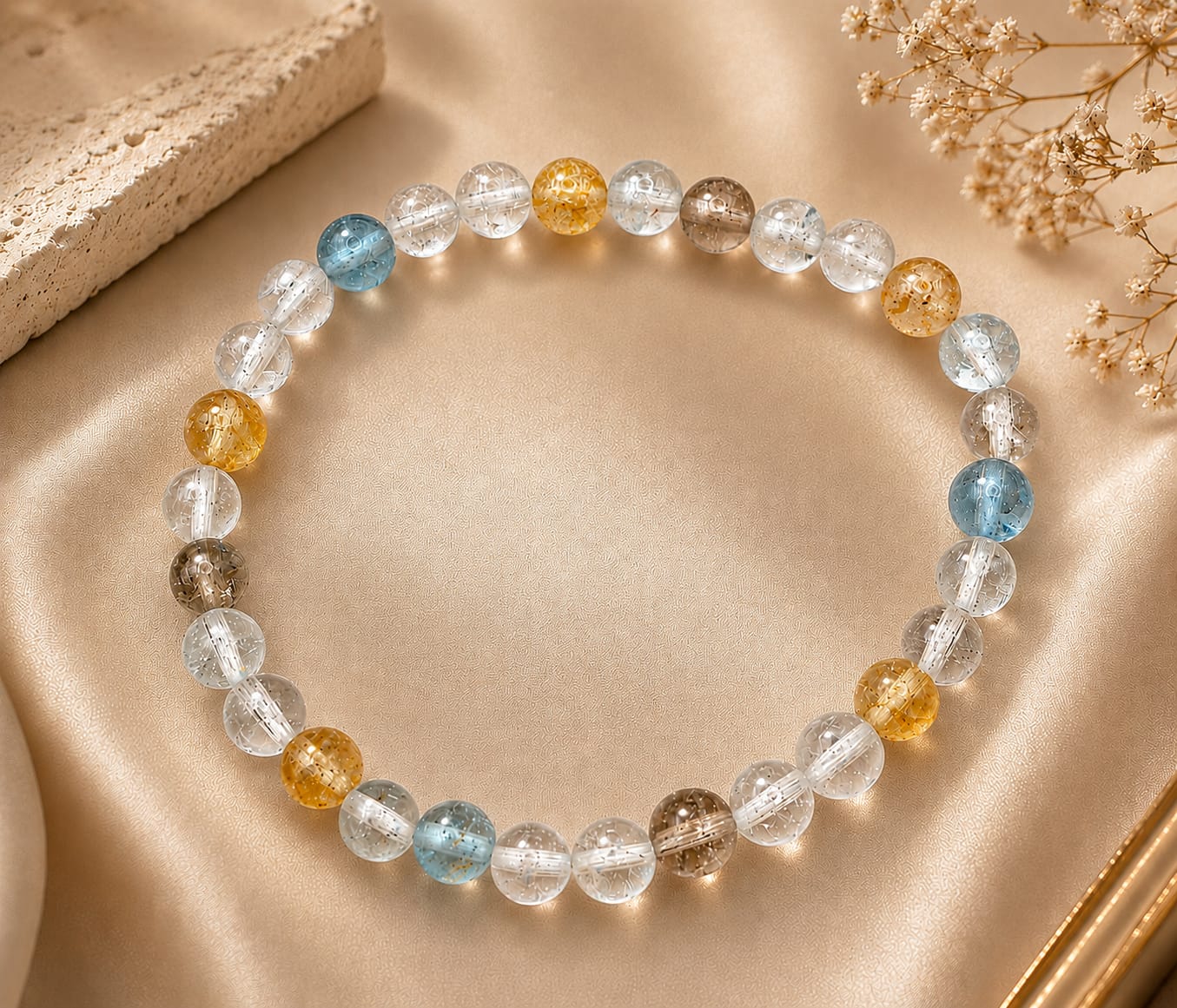 Pulsera de Topacio Natural