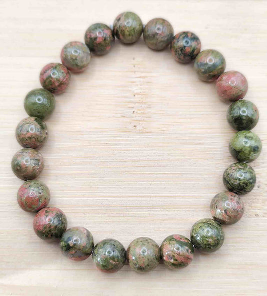 Pulsera de Unakita natural