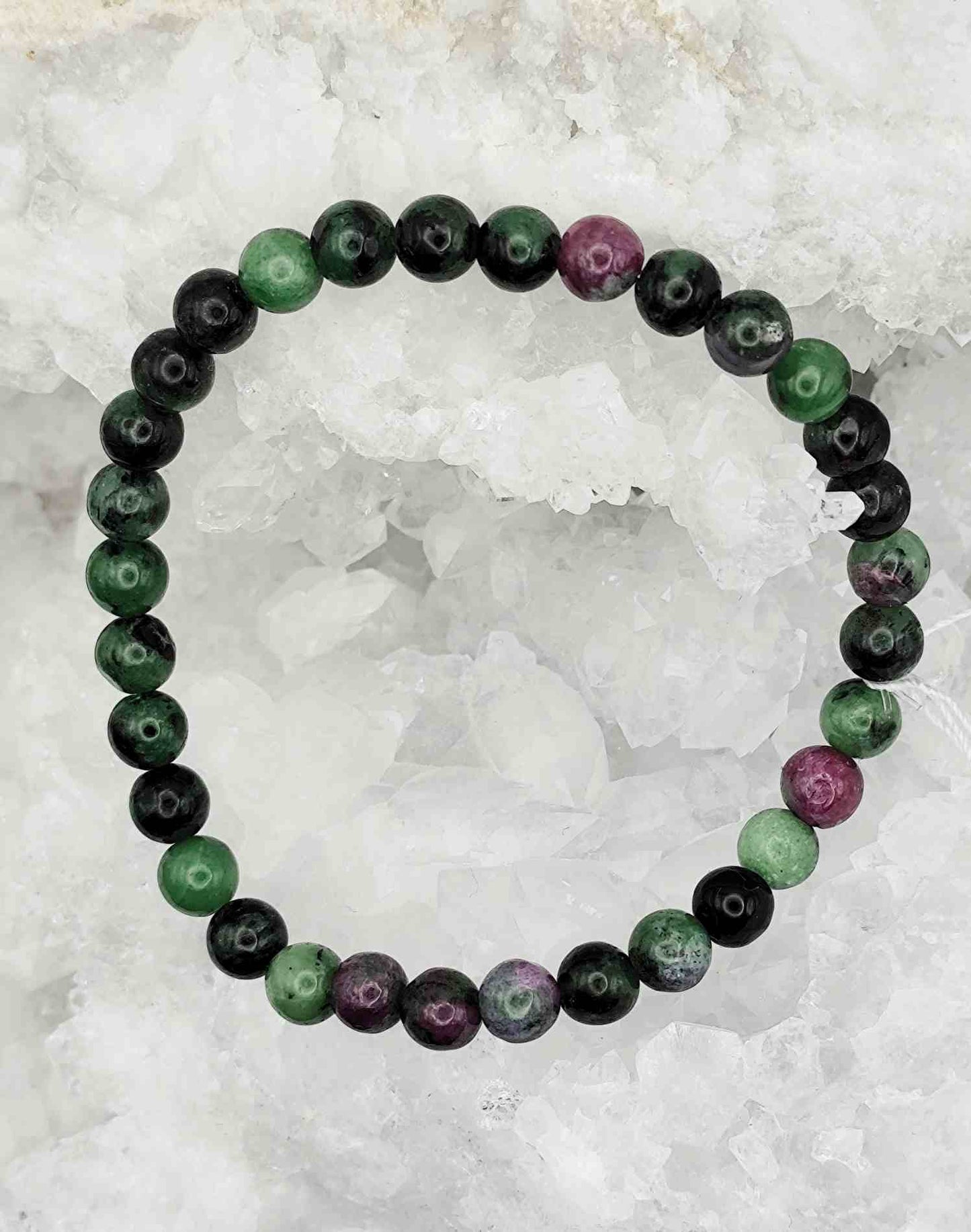 Pulsera de Zoisita Rubi