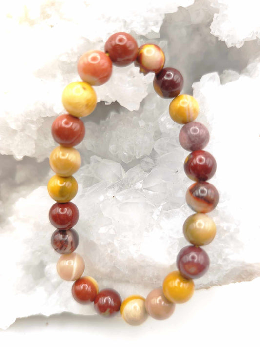 Pulsera de Mokaita natural