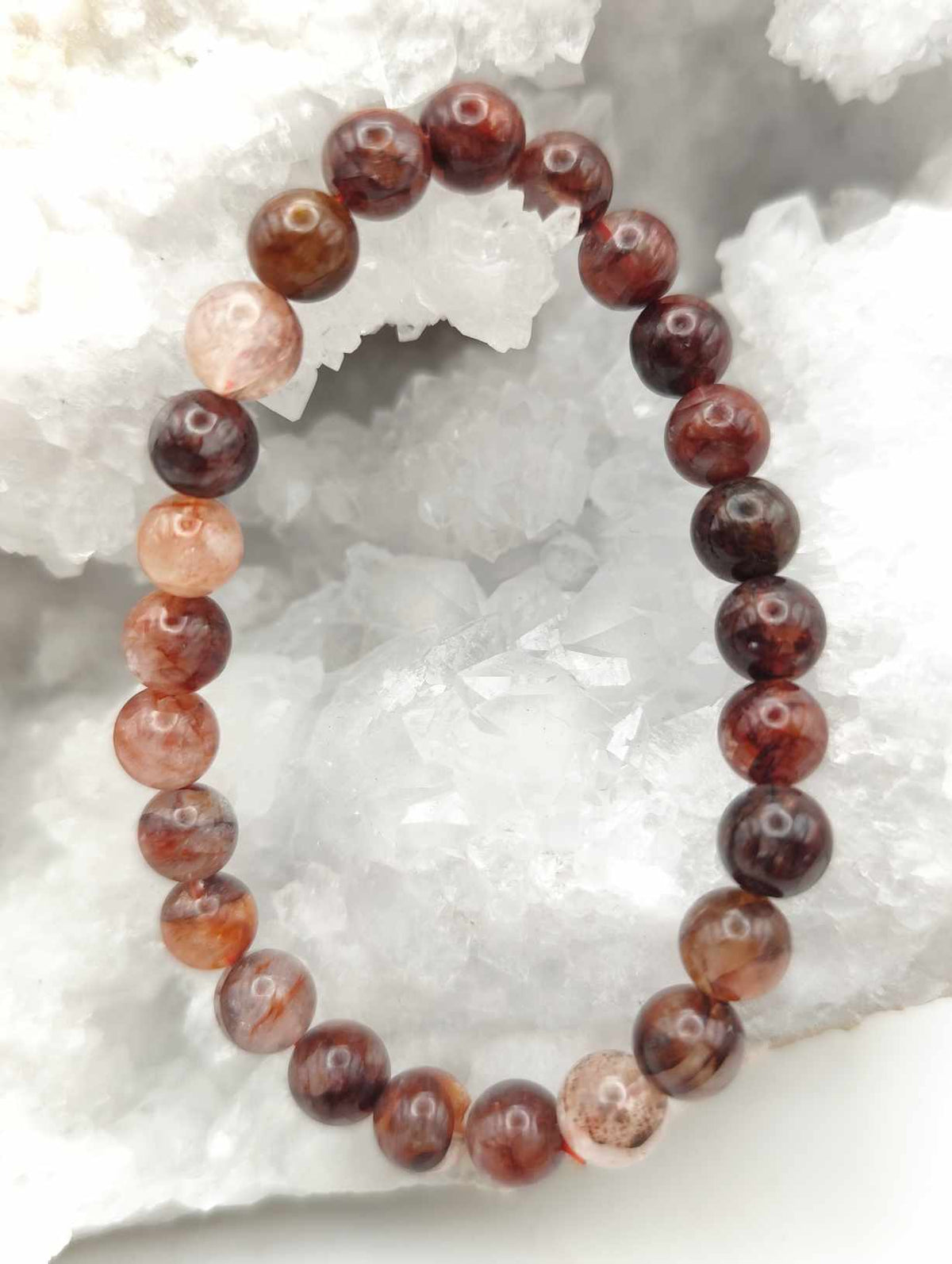 Pulsera de Cuarzo Fuego