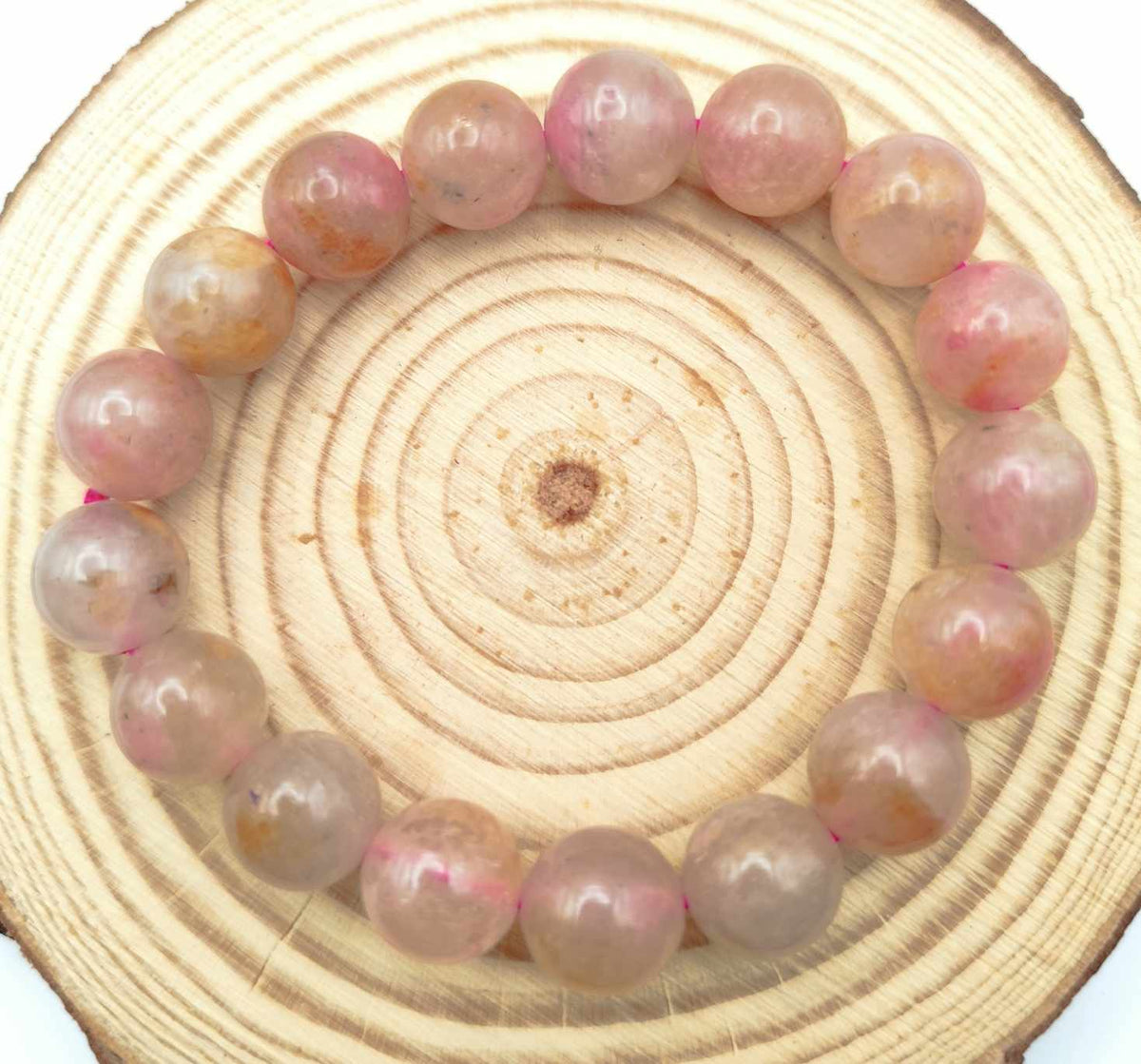 Pulsera de Rodonita Cuarzo