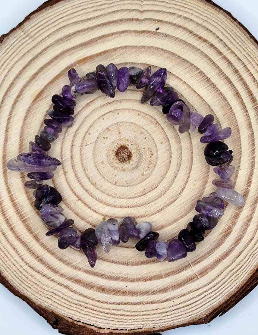Pulsera de Amatista chip