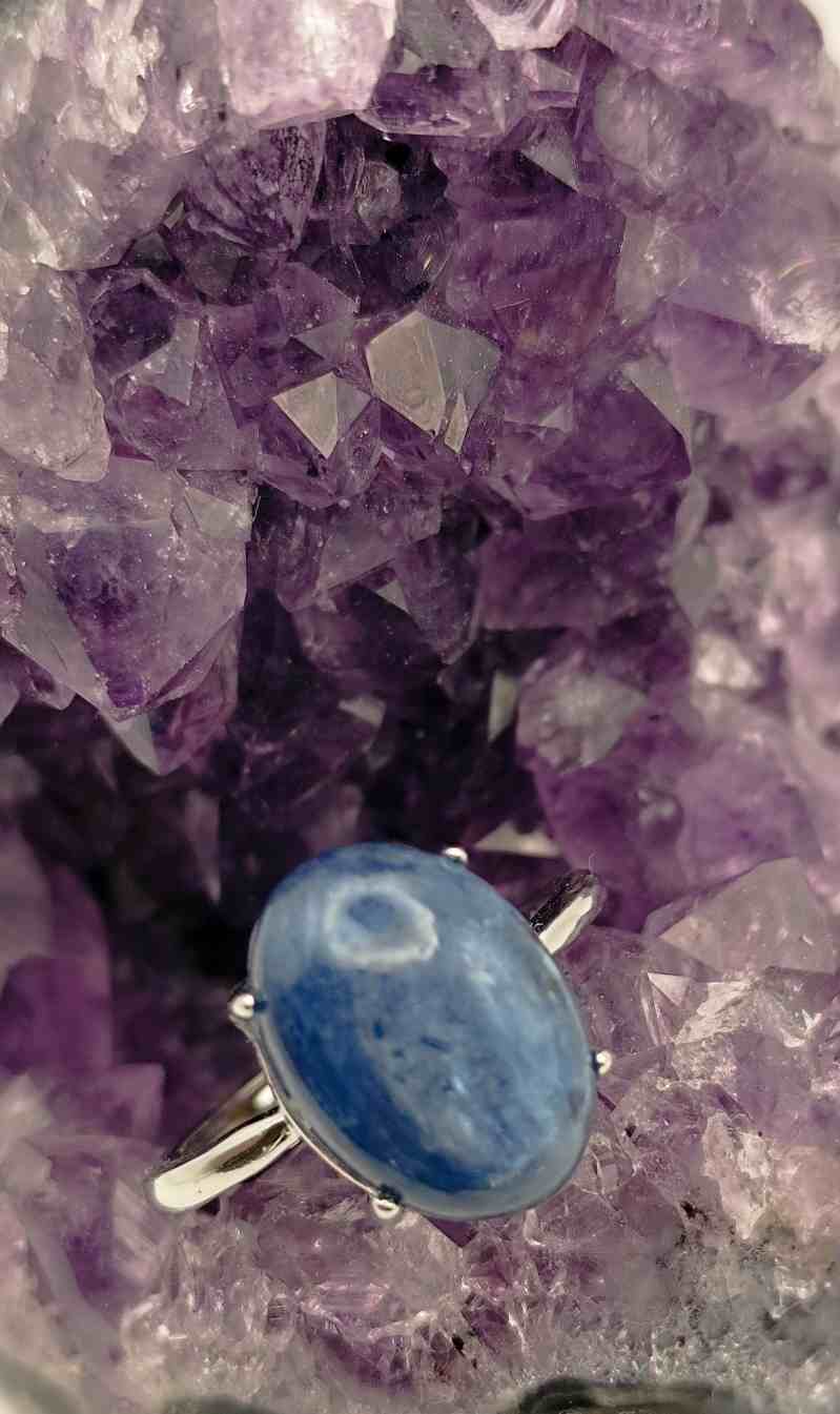 Anillo de Cianita
