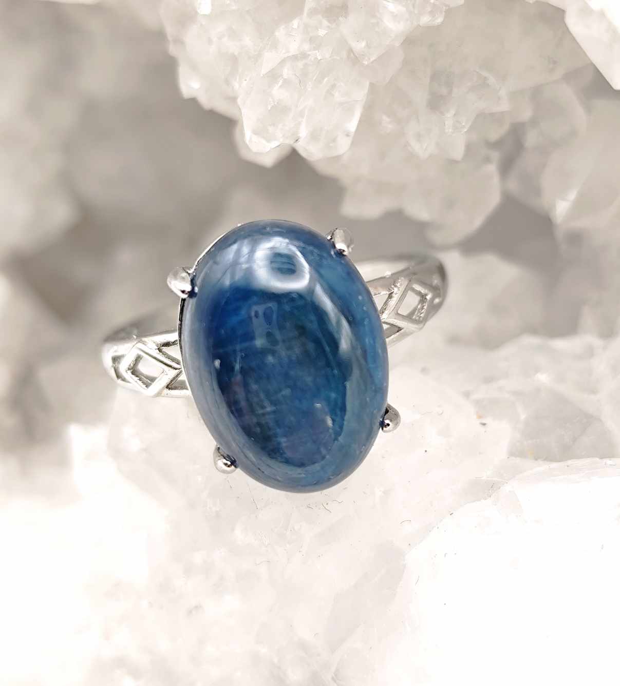 Anillo de Cianita Azl