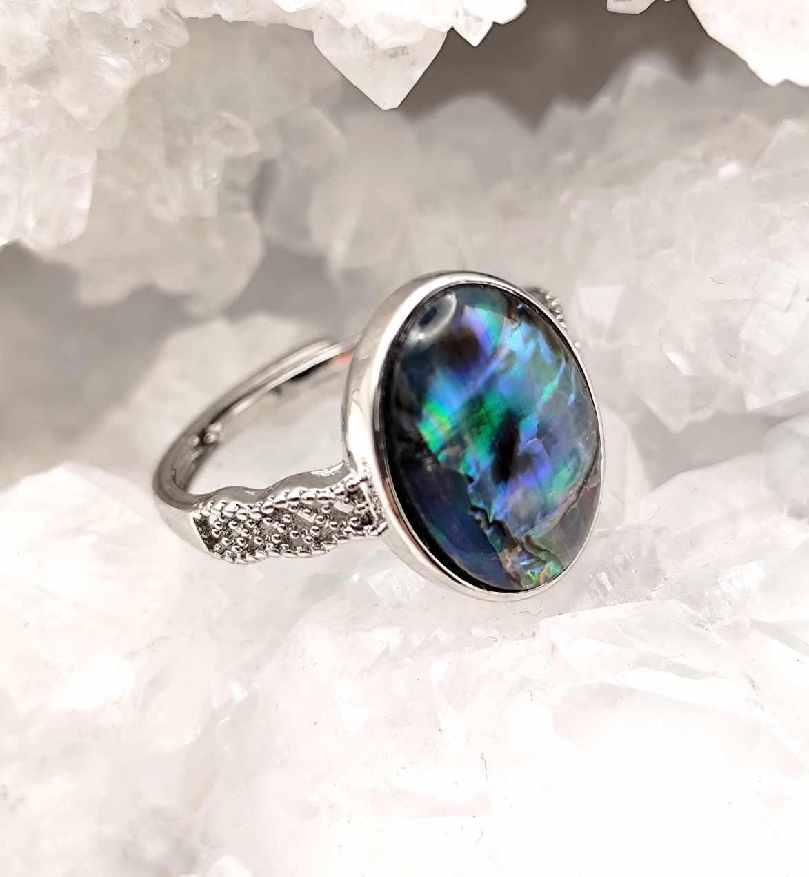 Anillo de Concha Abulón