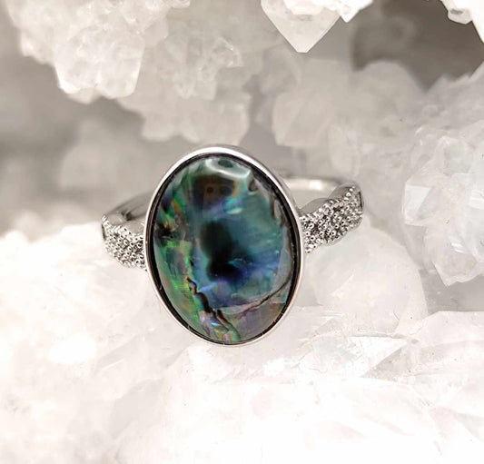 Anillo de Concha Abulón