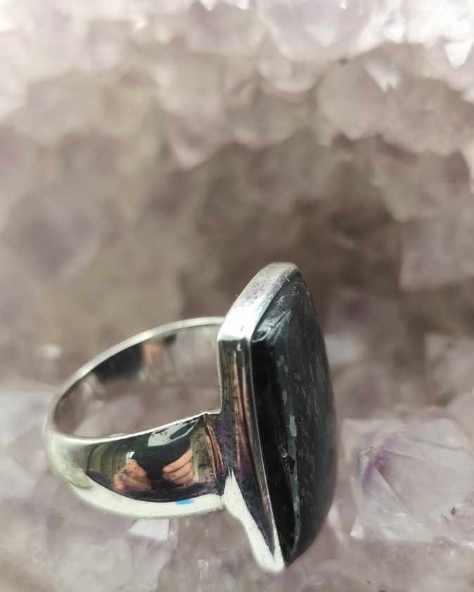 Anillo de Numita Rectangular de plata