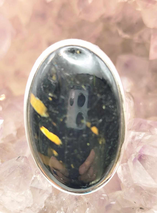 Anillo de Numita Obalado de plata