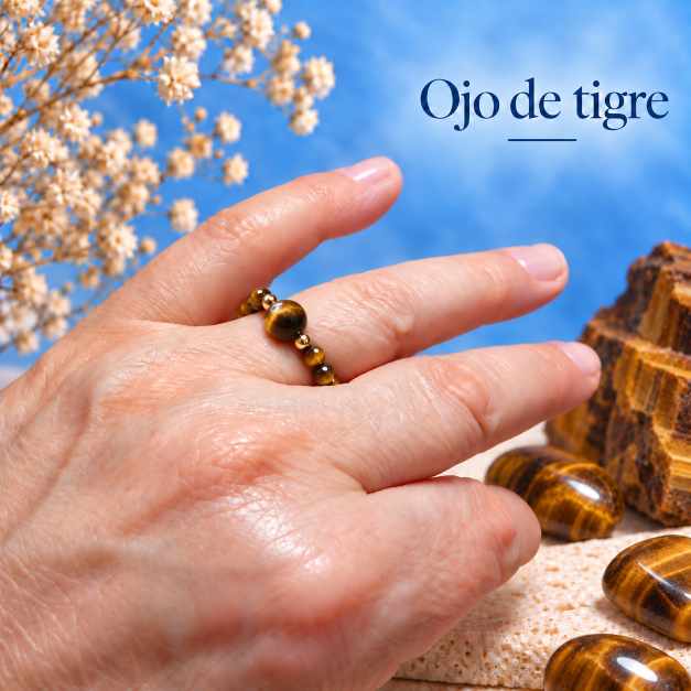Anillo de Ojo de Tigre O