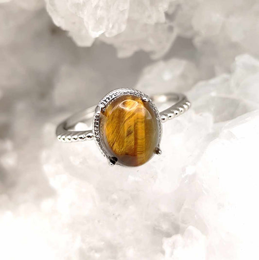 Anillo de Ojo de Tigre