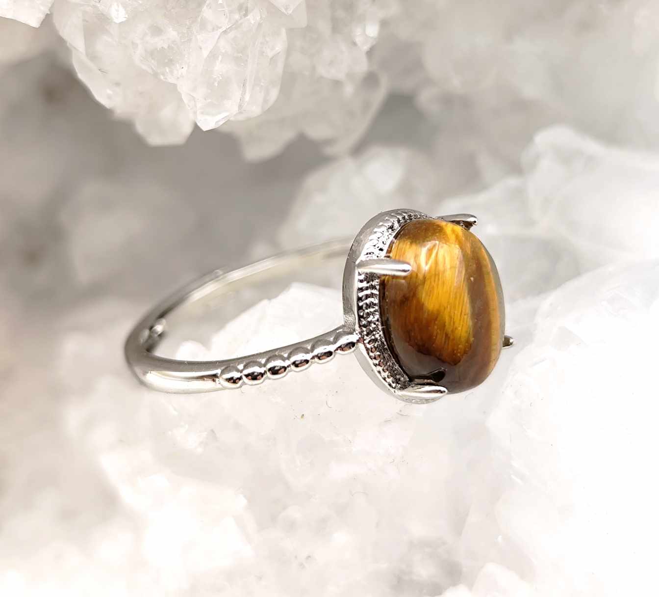 Anillo de Ojo de Tigre