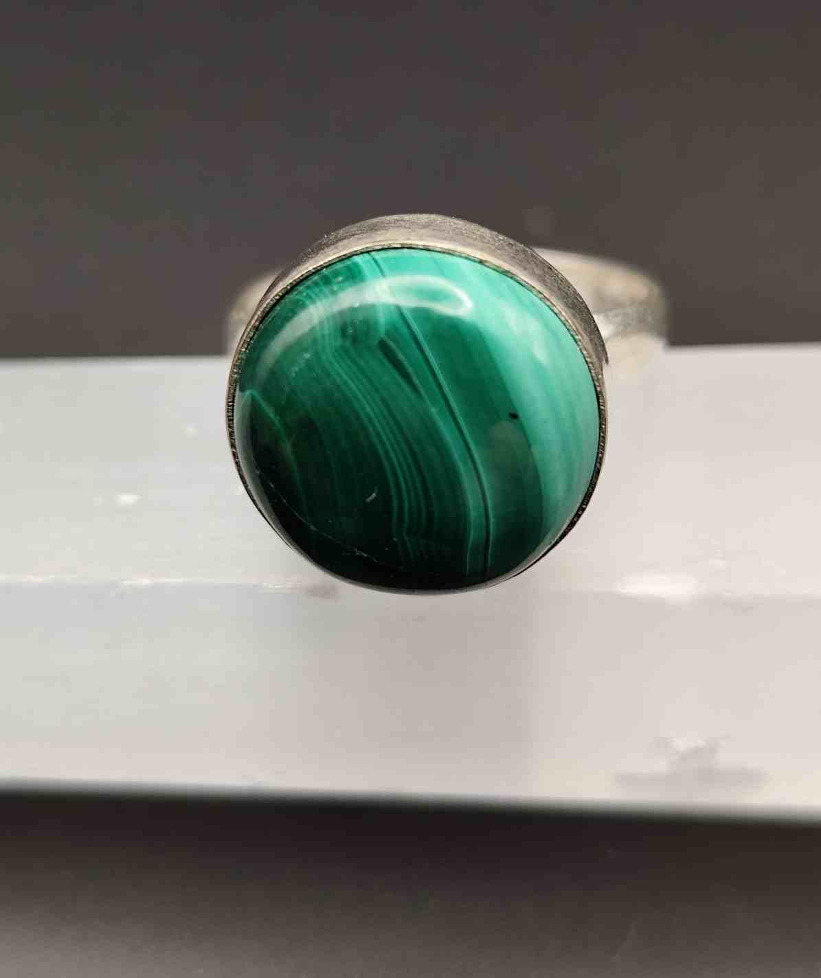 Anillo de Malaquita