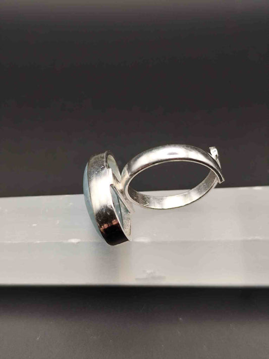 Anillo de Aguamarina