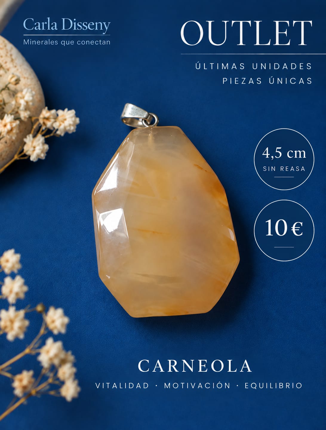 Colgante de Carneola