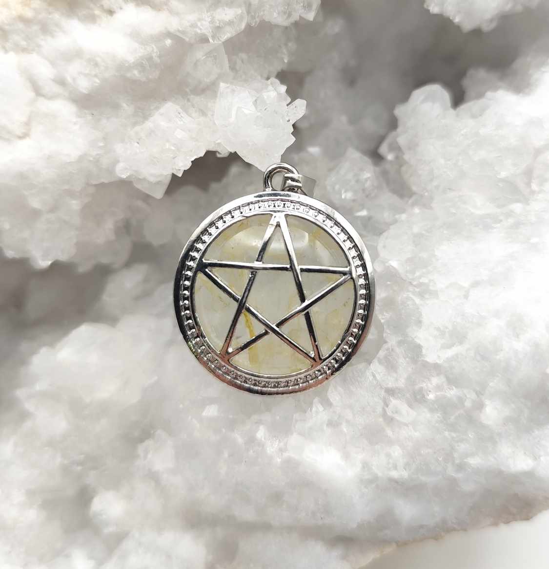 Colgante de Estrella de Cuarzo