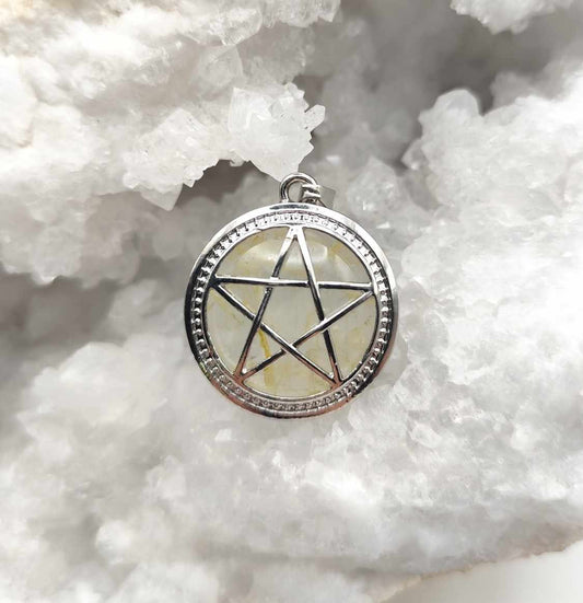 Colgante de Estrella de Cuarzo