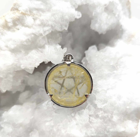 Colgante de Estrella de Cuarzo