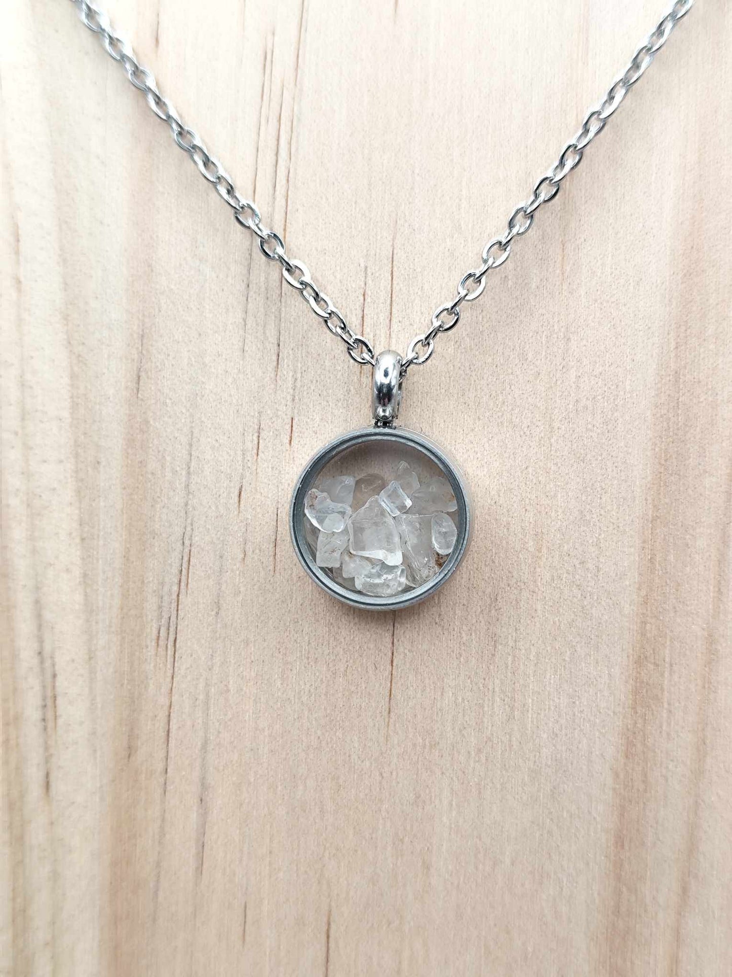 Colgante de Herkimer