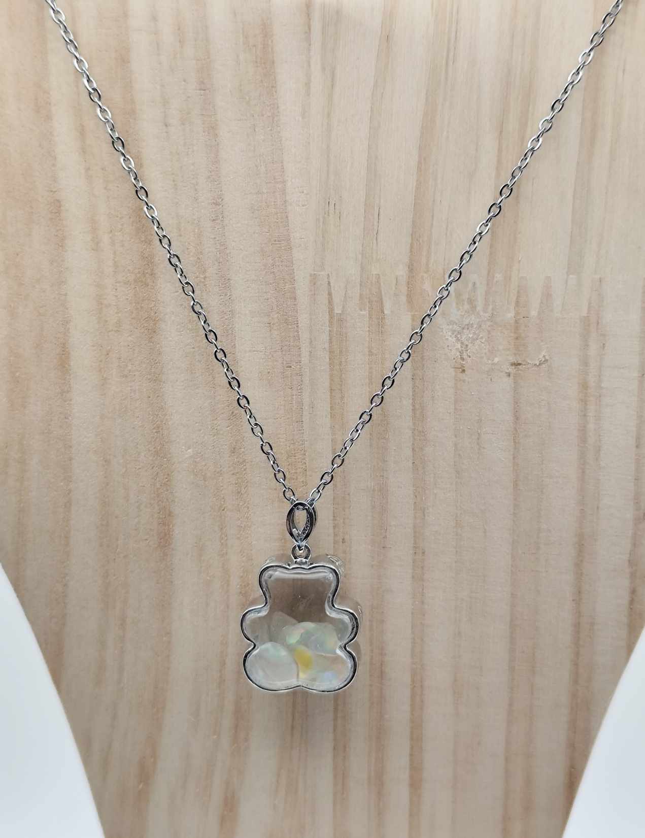 Colgante de Oso Ópalo