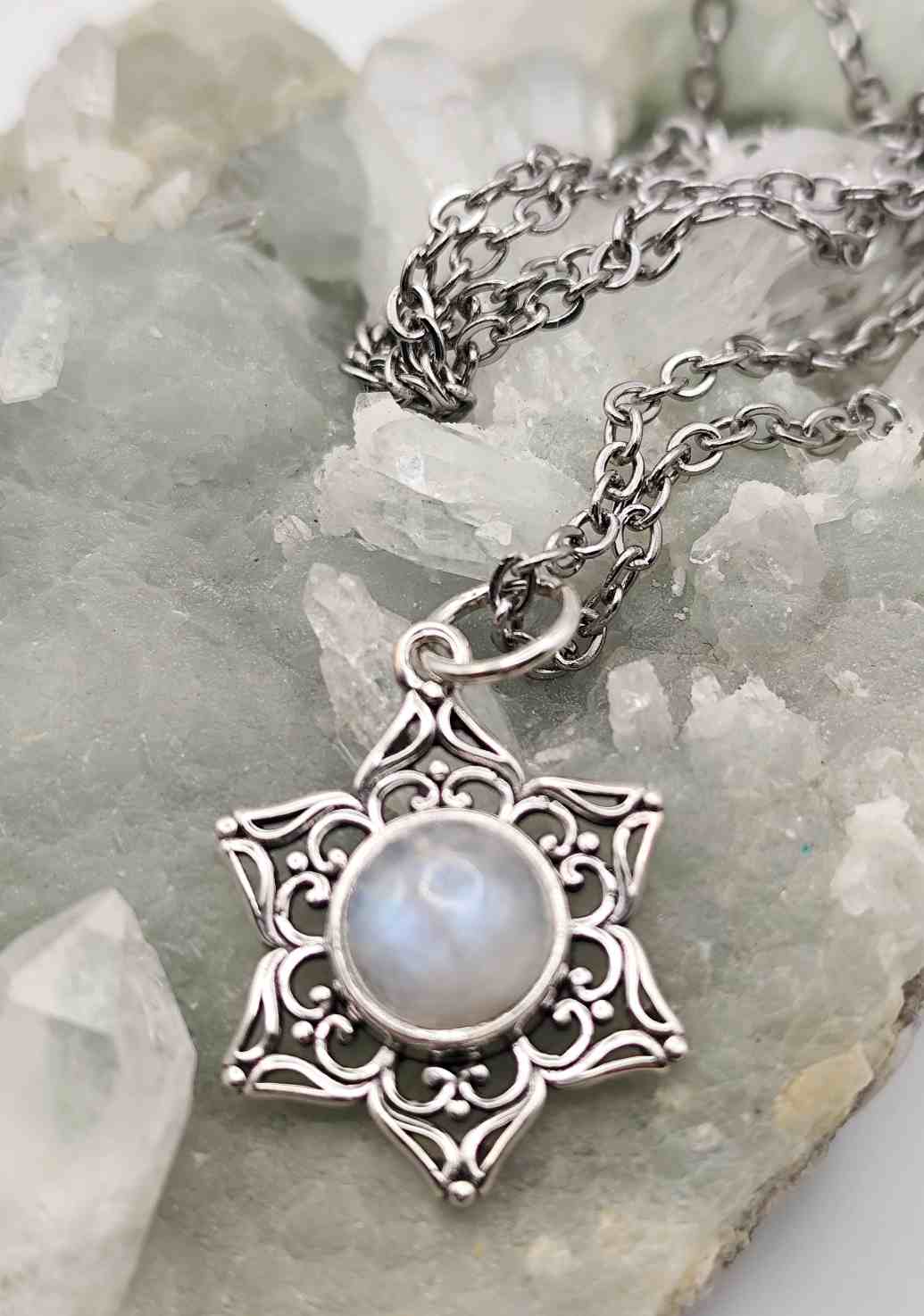 Colgante de Piedra Luna