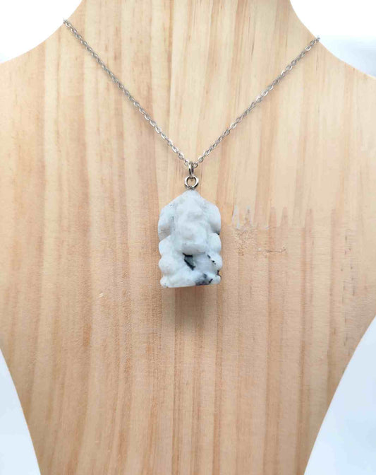 Colgante de Piedra Luna Turmalina