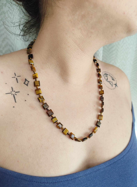Collar de Ojo de Tigre