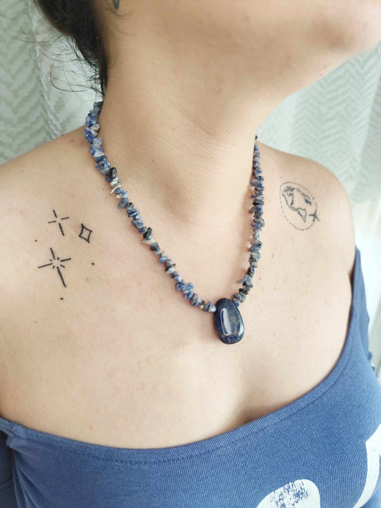 Collar de Sodalita Chip