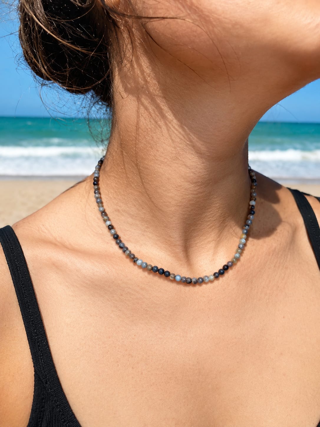 Collar de Ágata Botsuana
