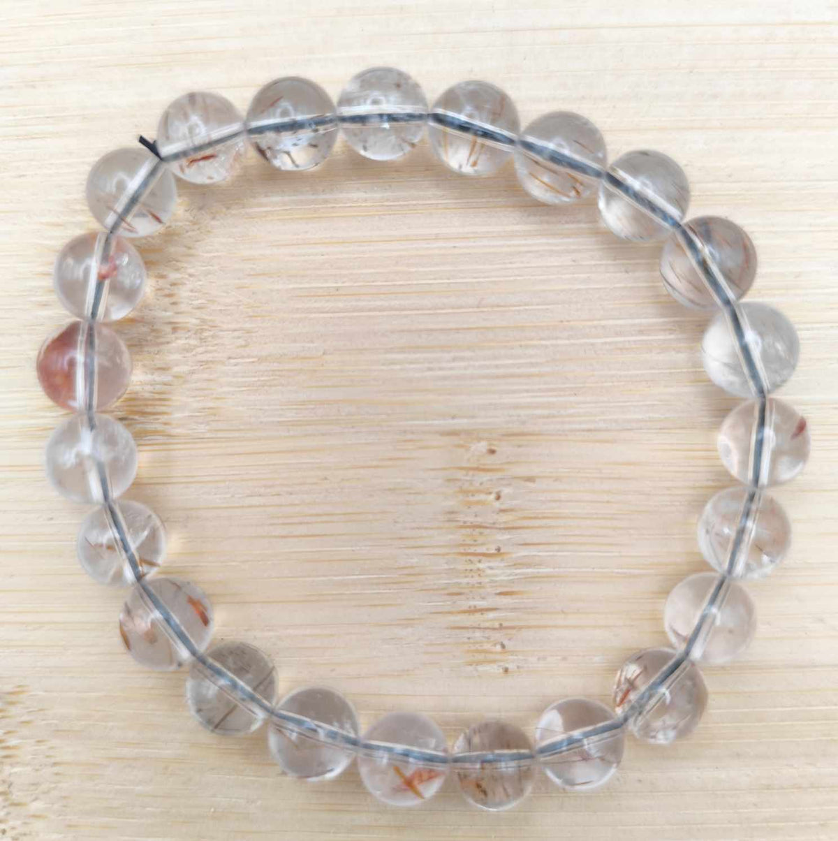 Bracelet en quartz rutile