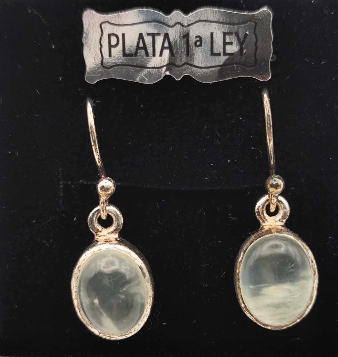 Pendientes de Cuarzo Rutilo de plata